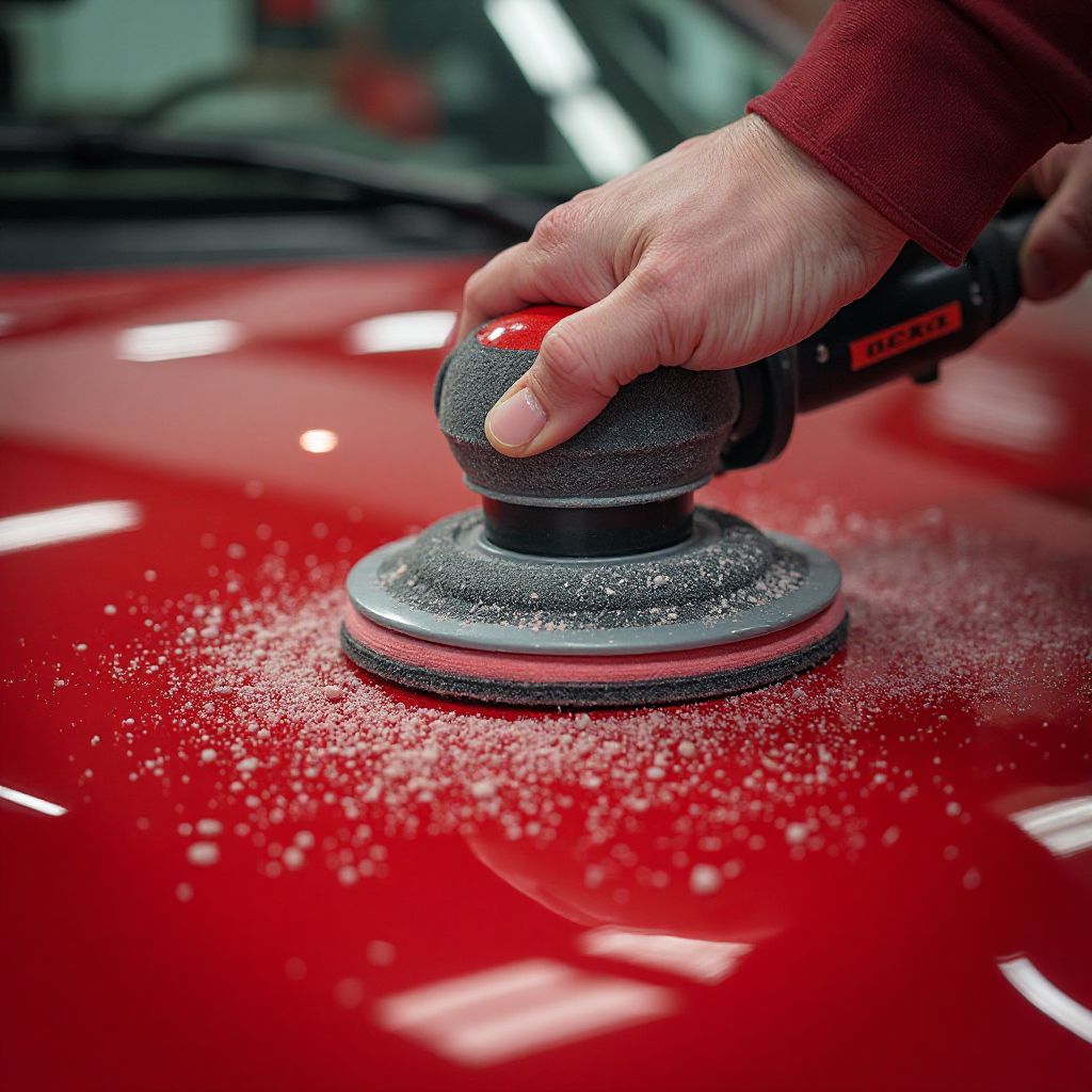 Proces de polișare profesională